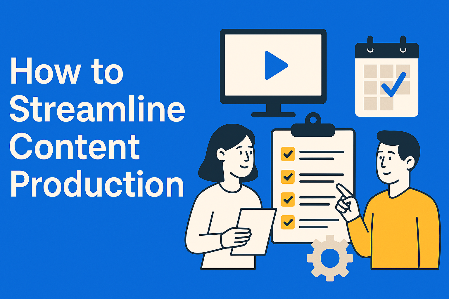 How to Streamline Content Production: A Step-by-Step Guide for Modern Teams