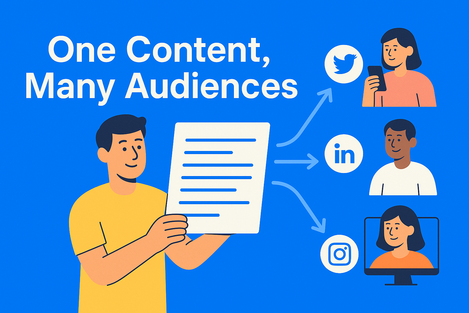 One Piece, Many Platforms: How to Repurpose Content for Different Audiences