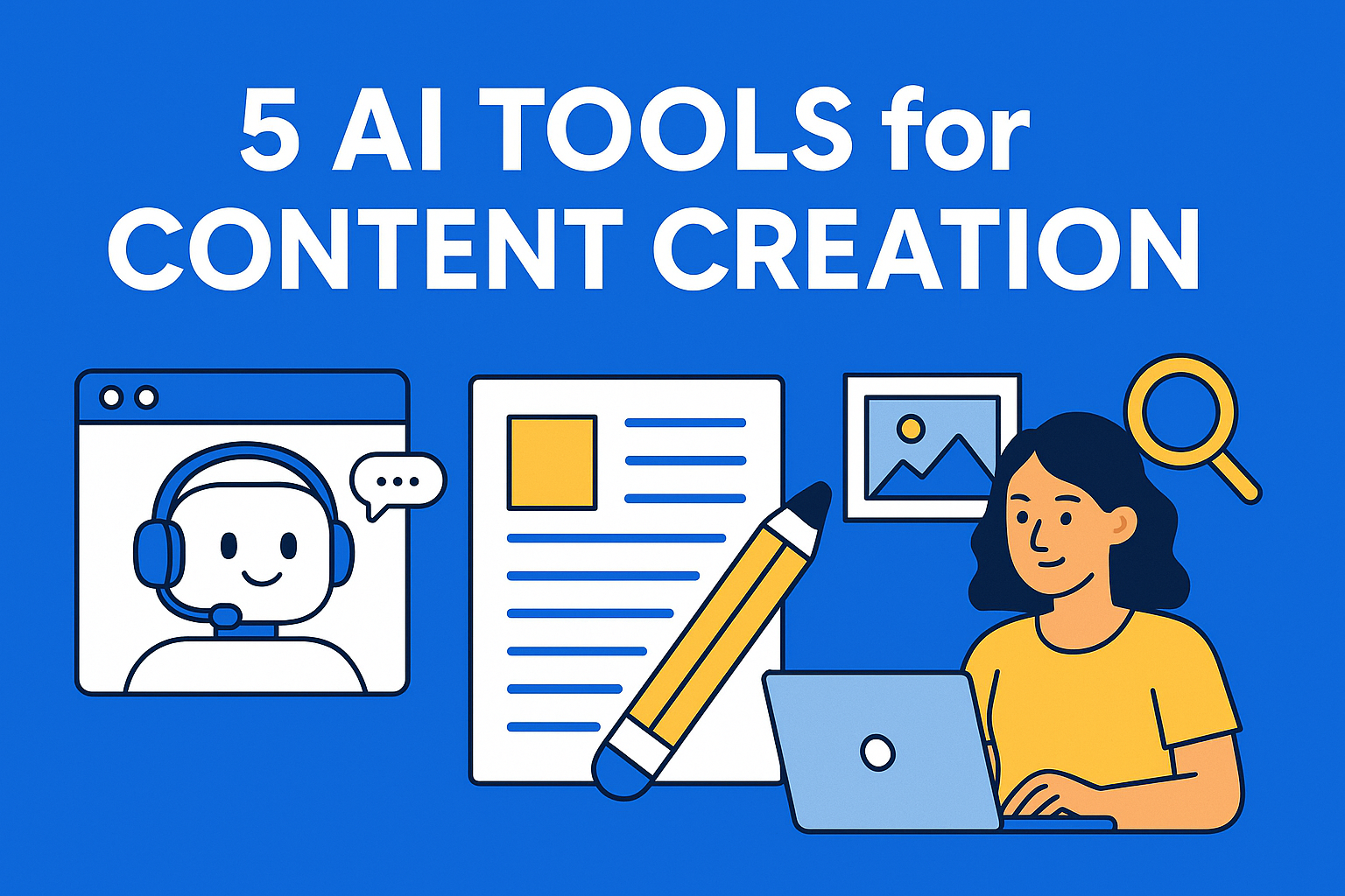 5 AI Tools That Are Changing the Way We Create Content