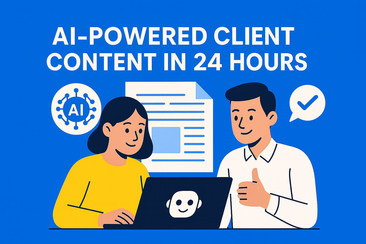 Turning Around Client Content in 24 Hours - Thanks to AI