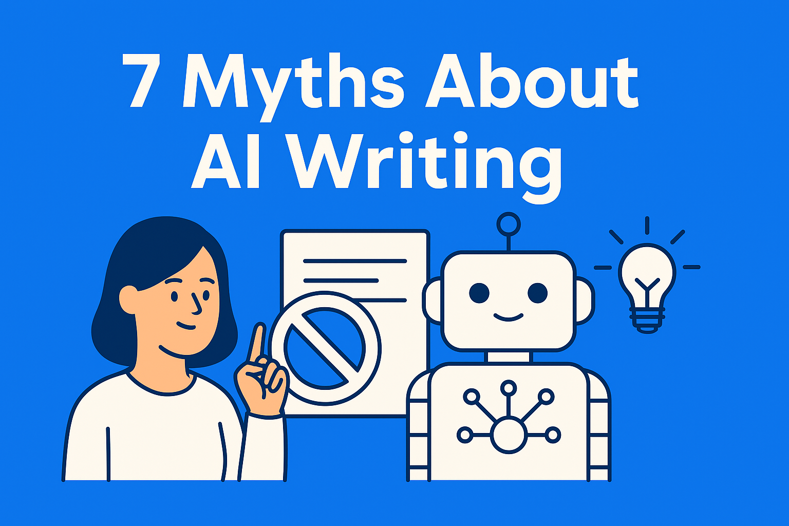7 Myths About AI Writing That Content Teams Still Believe