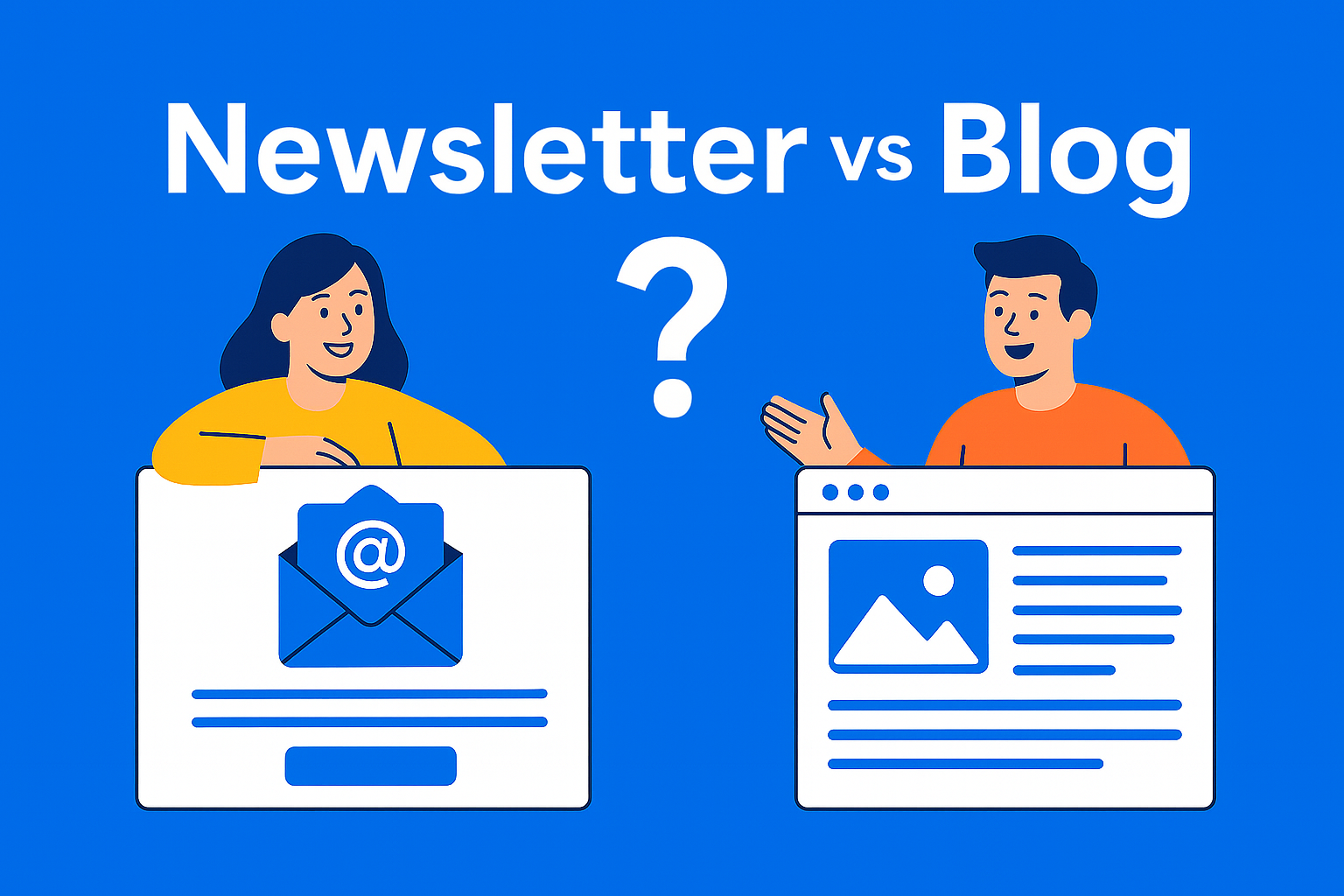 Newsletter vs Blog: Which One Builds More Trust?
