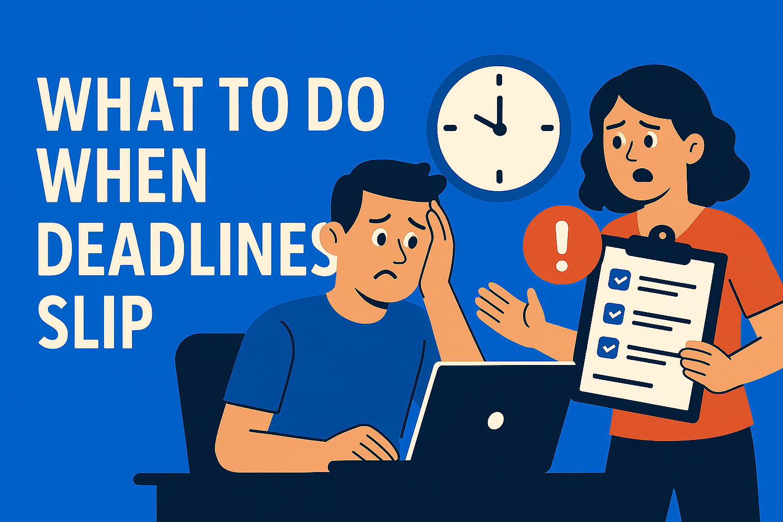 What to Do When Deadlines Slip (And How to Prevent It)
