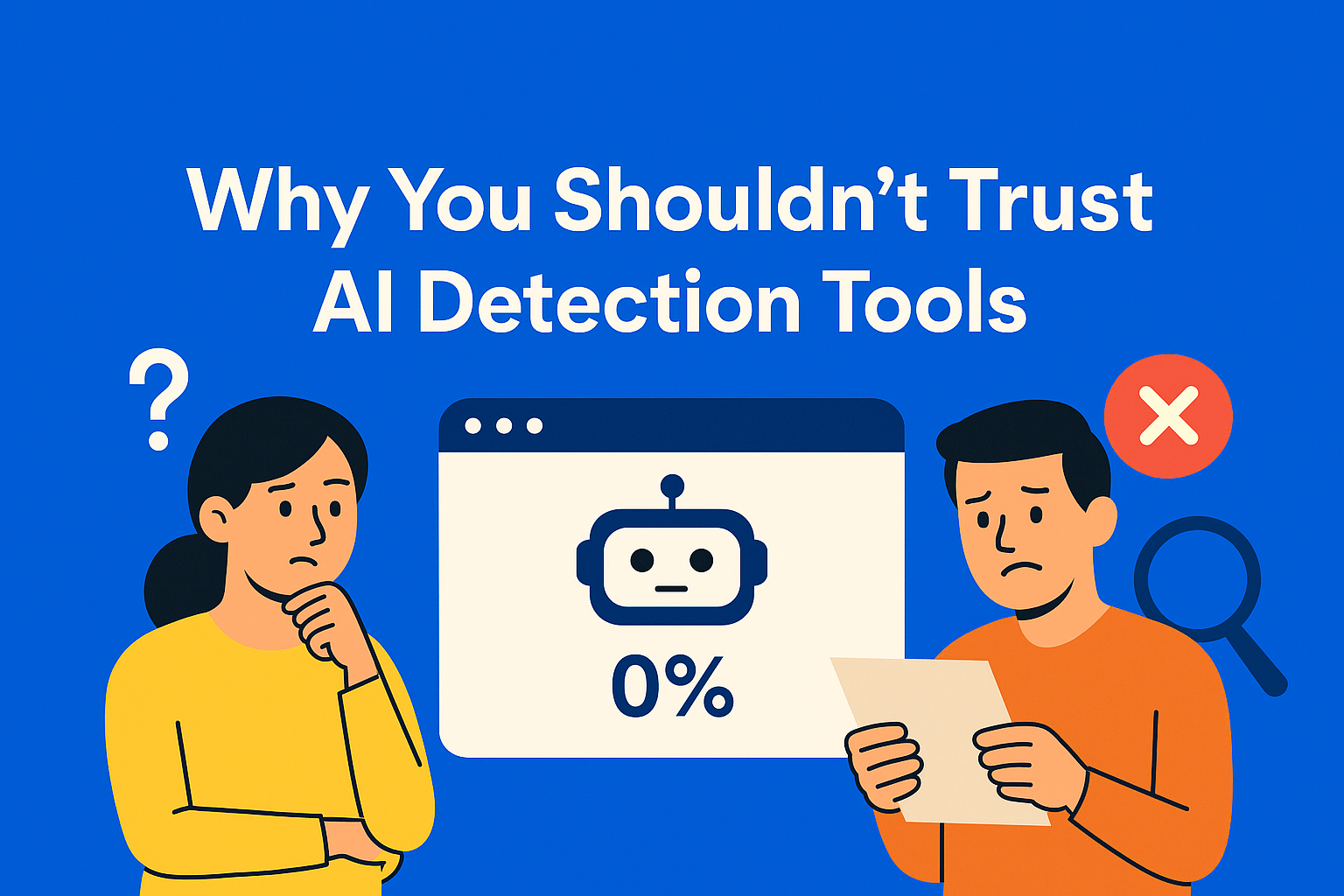 Why You Shouldn't Trust AI Detection Tools
