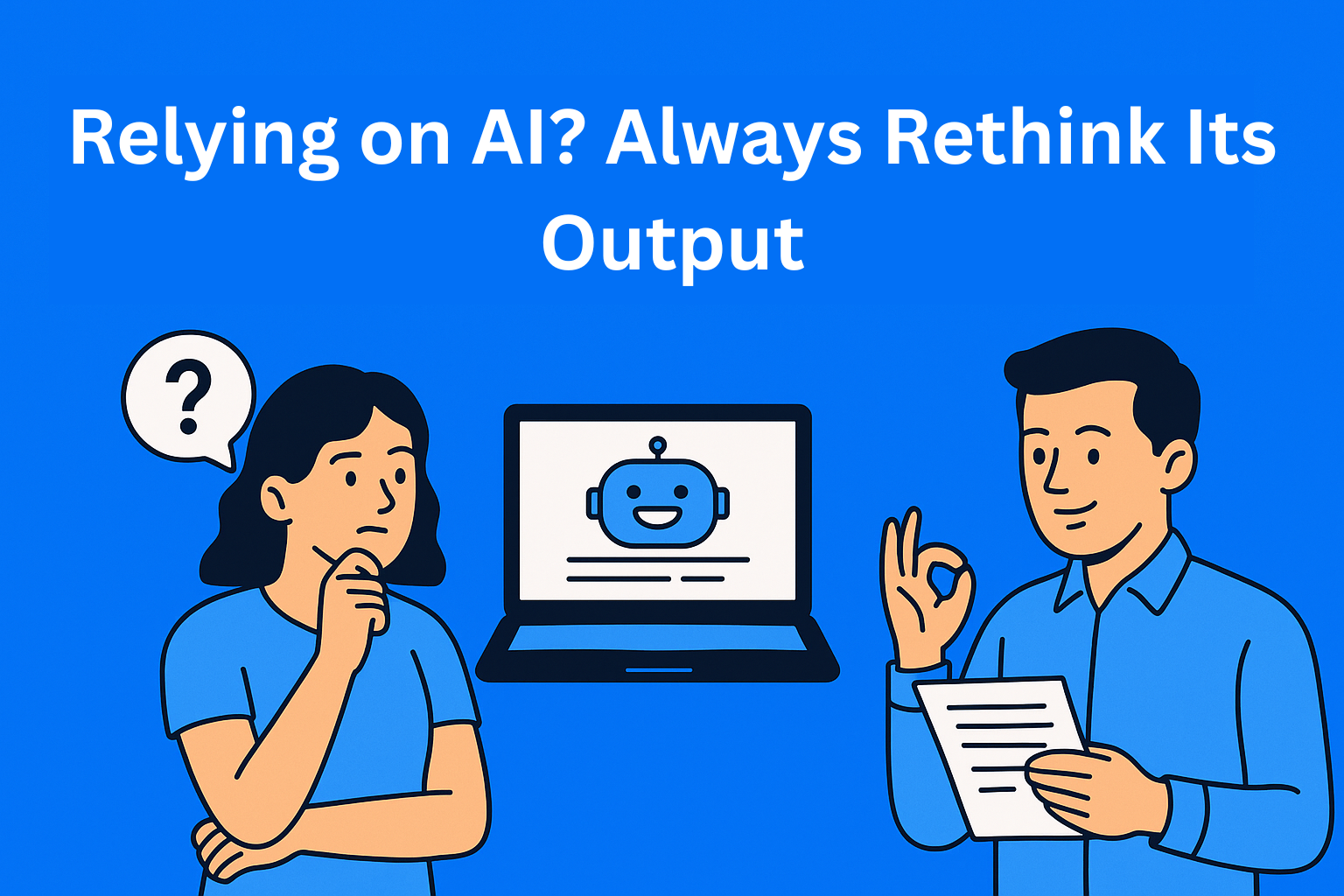The More You Rely on AI, the More Important It Is to Rethink Everything It Gives You