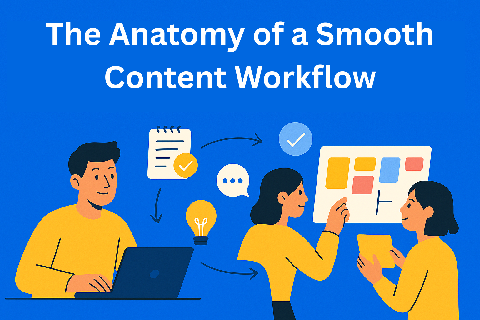 The Anatomy of a Smooth Content Workflow (And the Tools That Make It Happen)