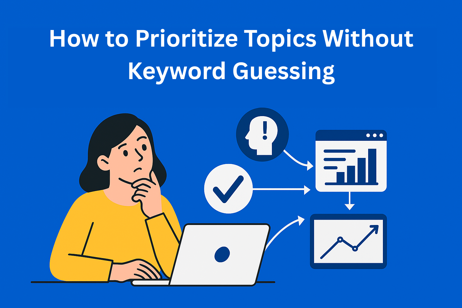 How to Prioritize Topics Without Keyword Guessing