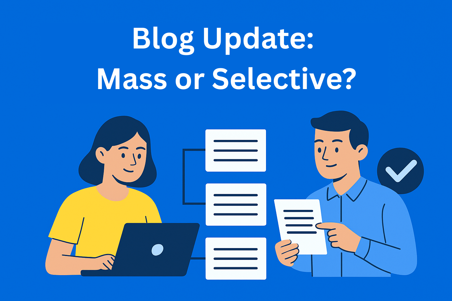 Should You Update Blogs in Bulk - or Only When It Makes Sense?
