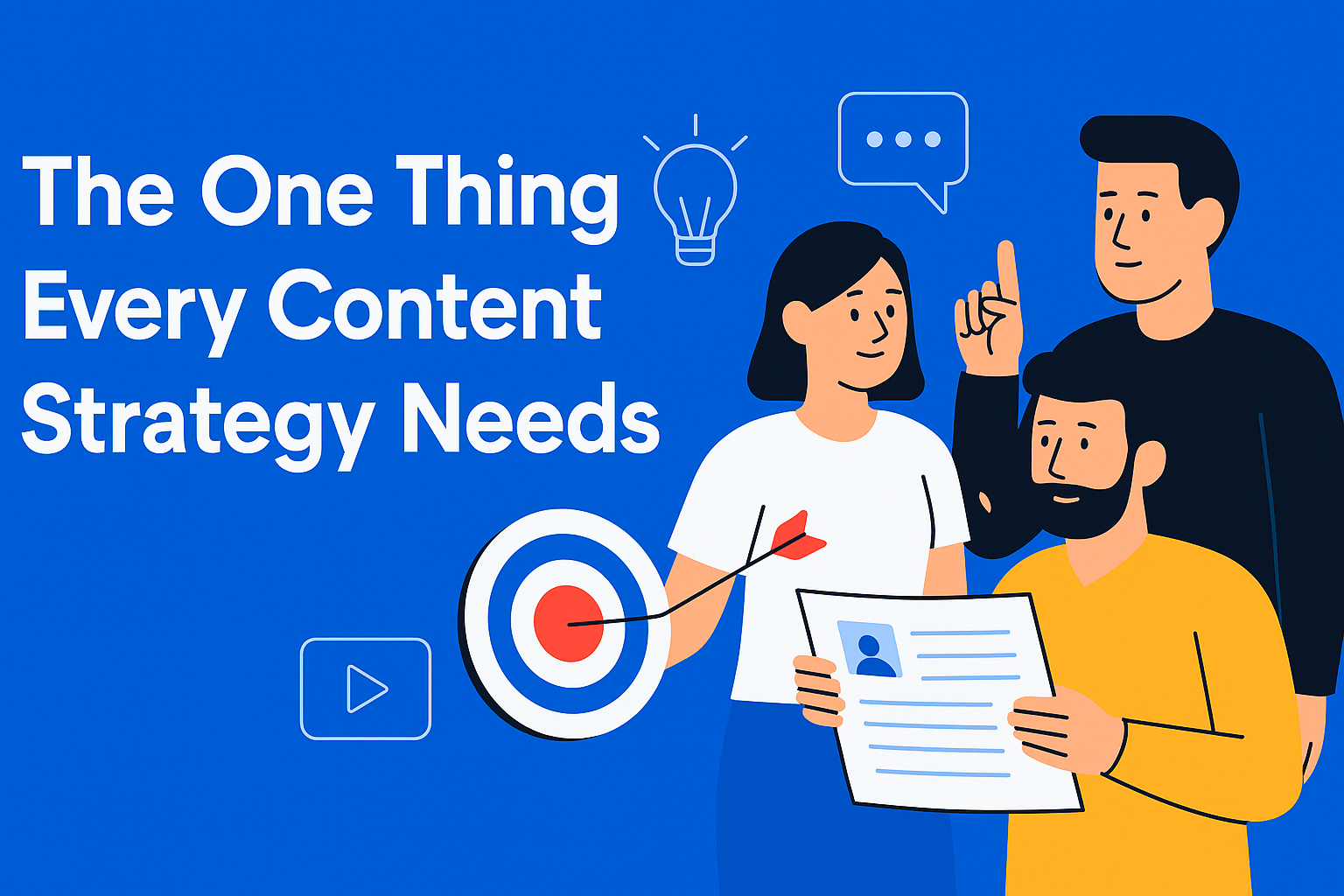 The One Thing Every Content Strategy Needs