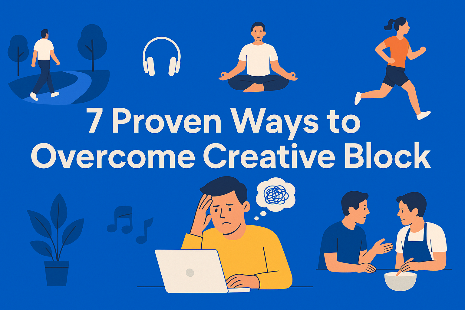 7 Proven Ways to Overcome Creative Block Without Artificial Help
