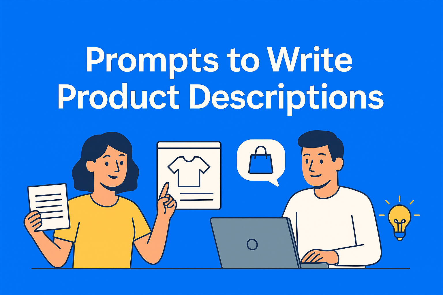 Prompts to Write Engaging Product Descriptions with AI