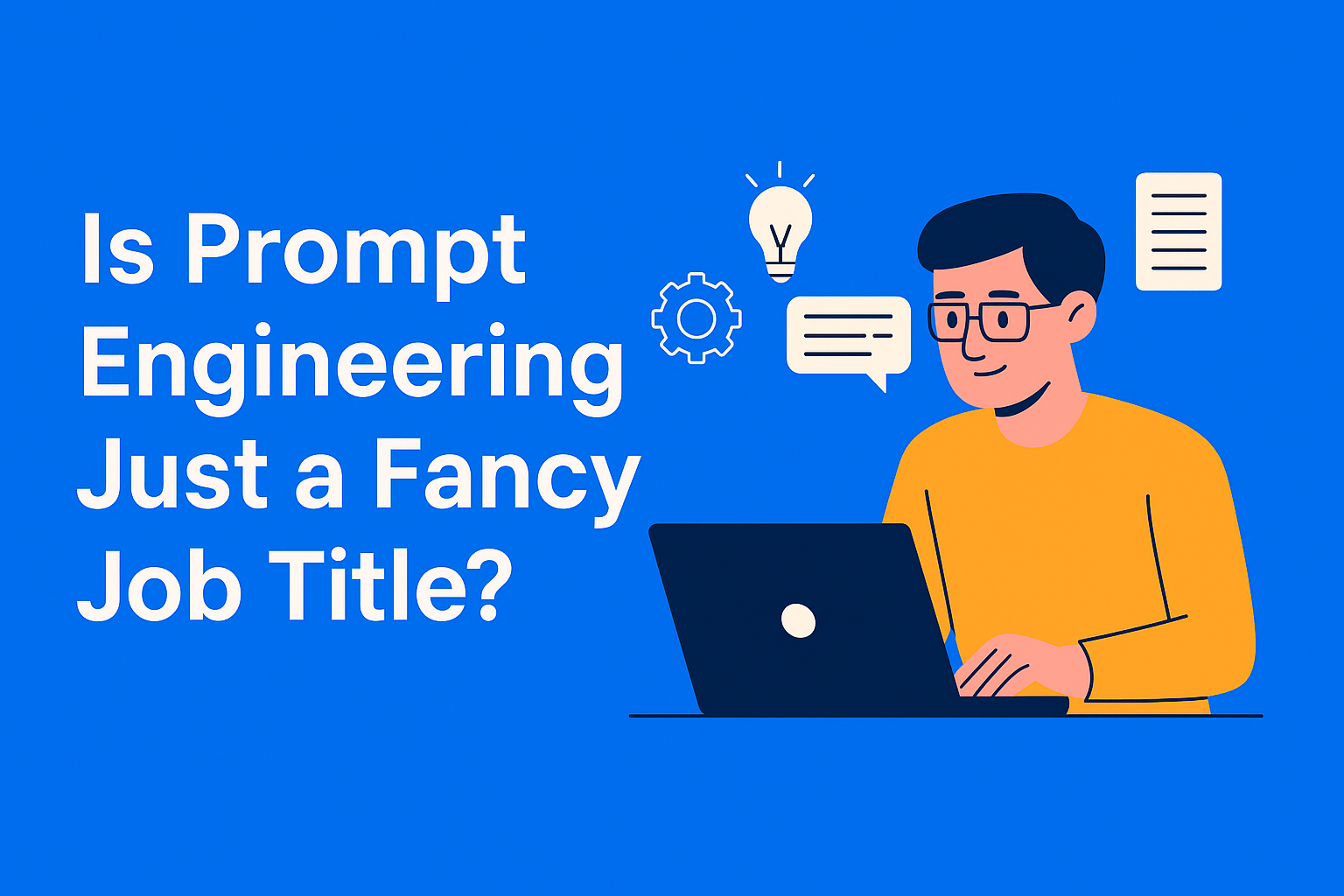 Is Prompt Engineering Just Writing with a Cooler Job Title?