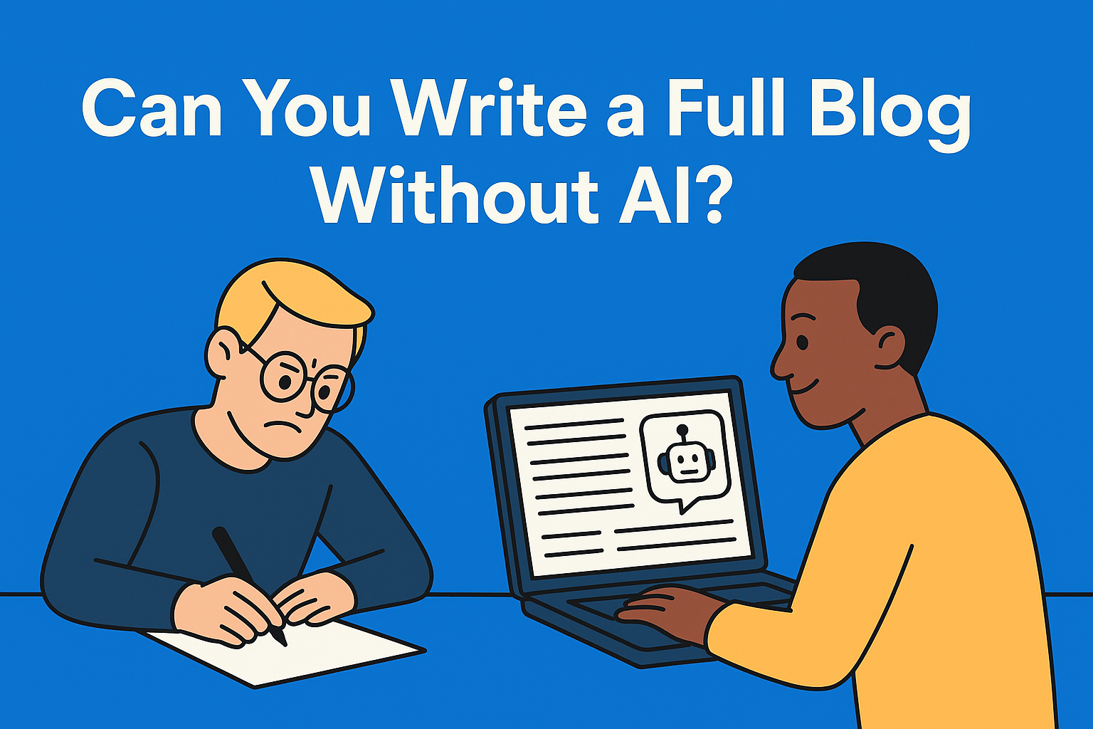 Can You Write a Full Blog Without AI? In Two Years, That Might Be Rare