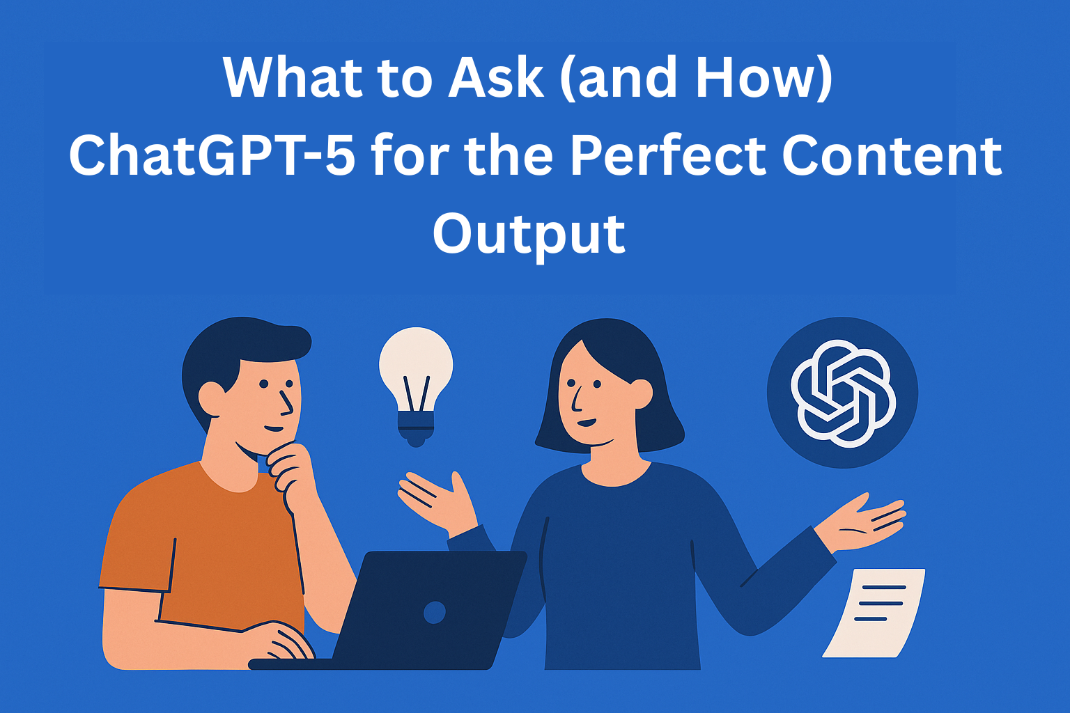 ChatGPT-5: What to Ask (and How) for the Perfect Content Output