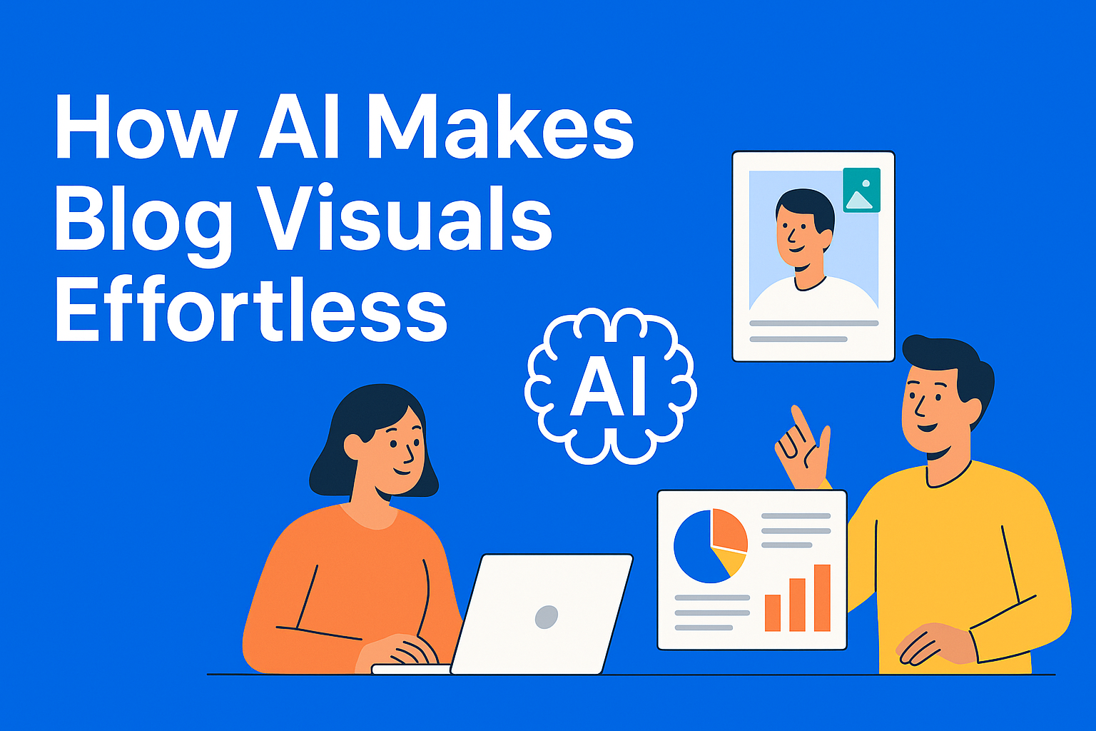 From Text to Graphics: How AI Makes Blog Visuals Effortless