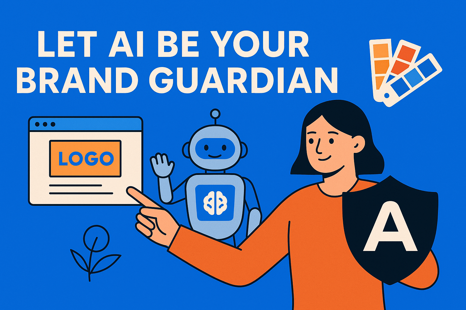 Color Palettes, Fonts, and Style: Let AI Be Your Brand Guardian