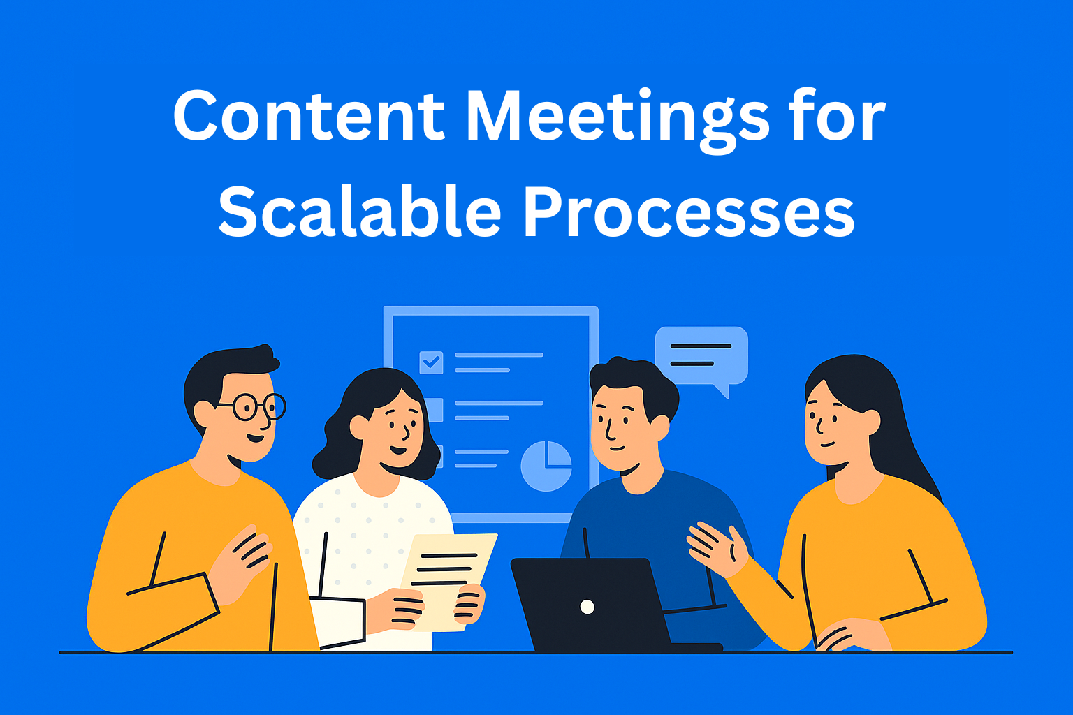 The Role of Content Meetings in Building a Scalable Process
