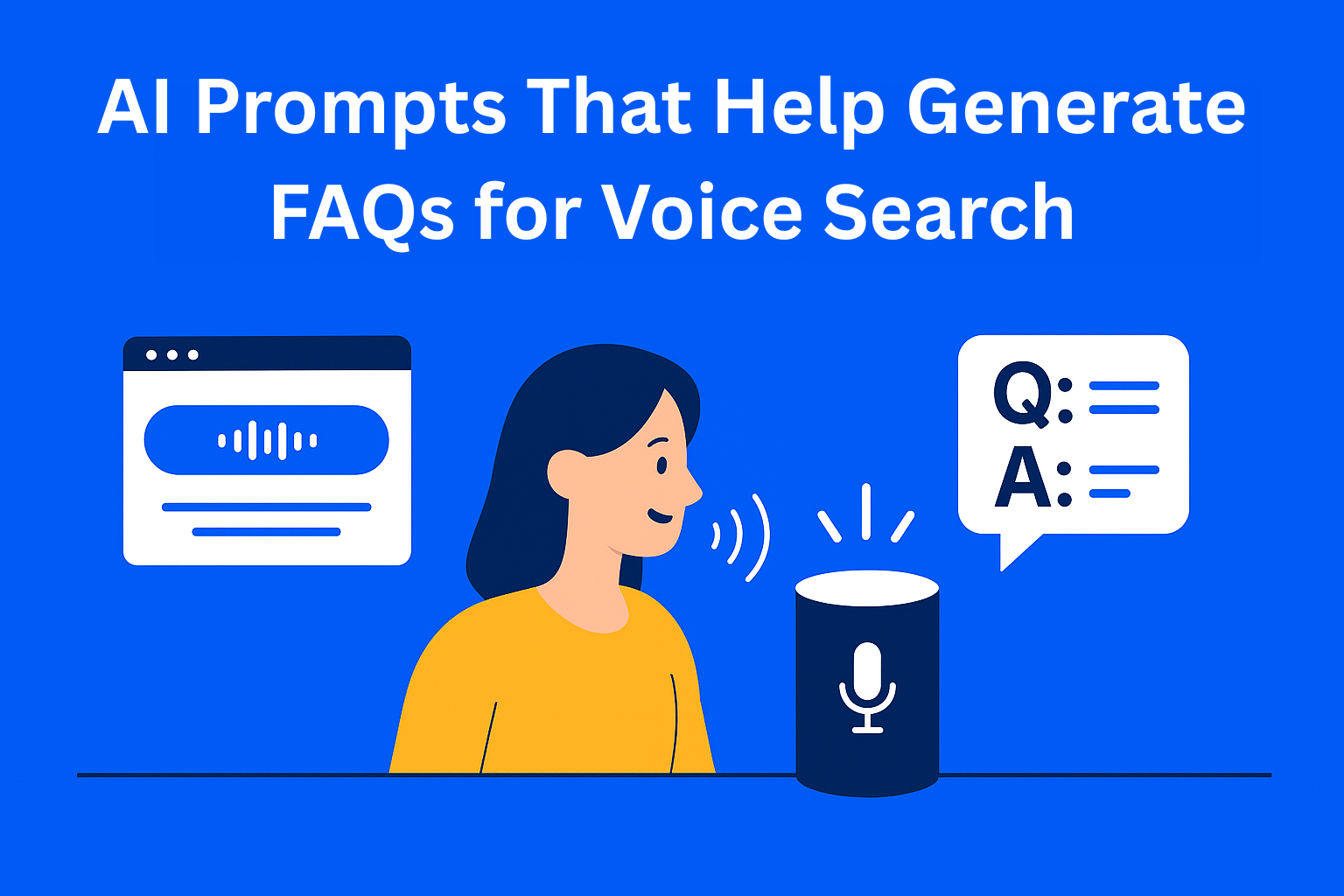 AI Prompts That Help Generate FAQs for Voice Search