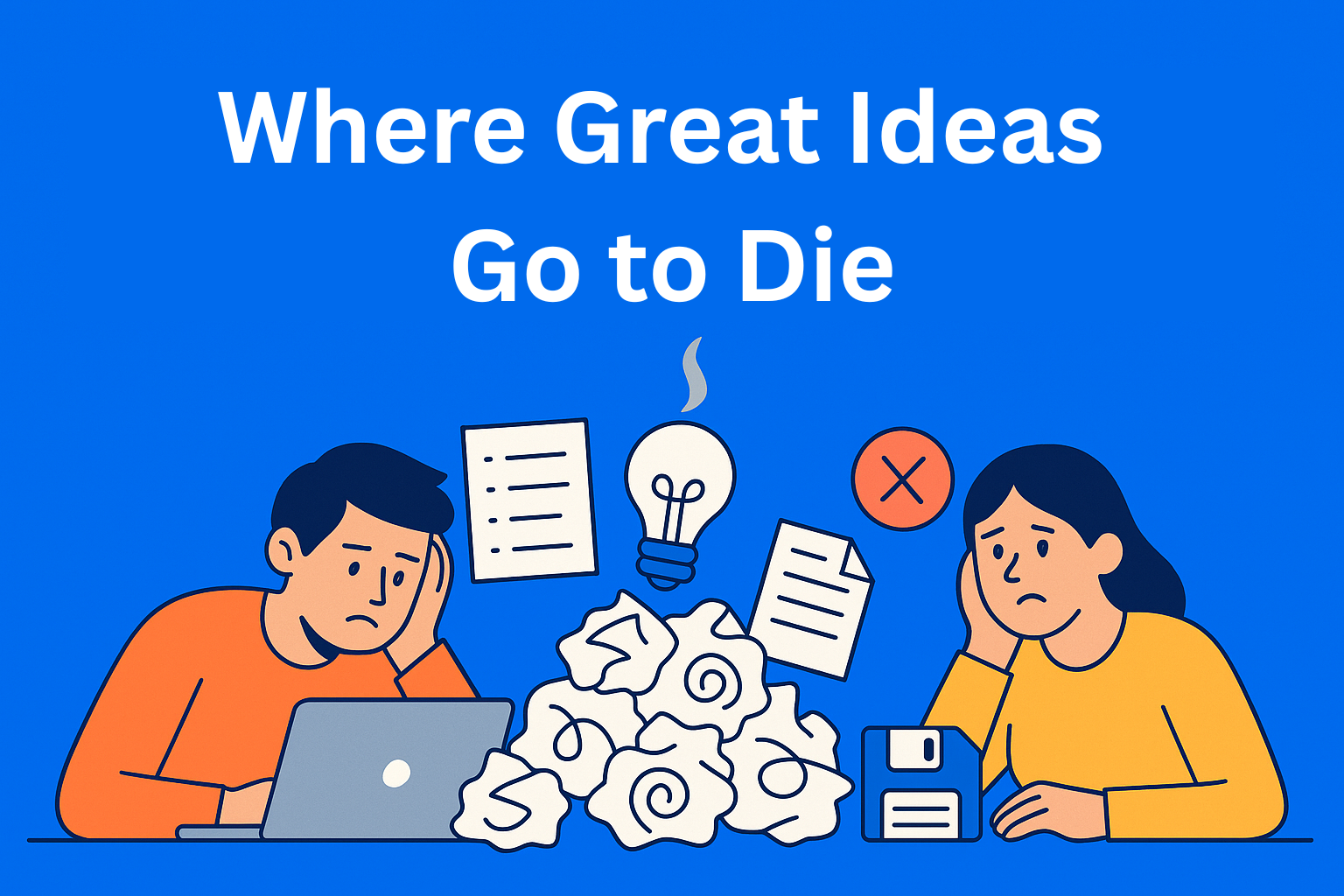 The Invisible Middle of Content Creation: Where Great Ideas Go to Die
