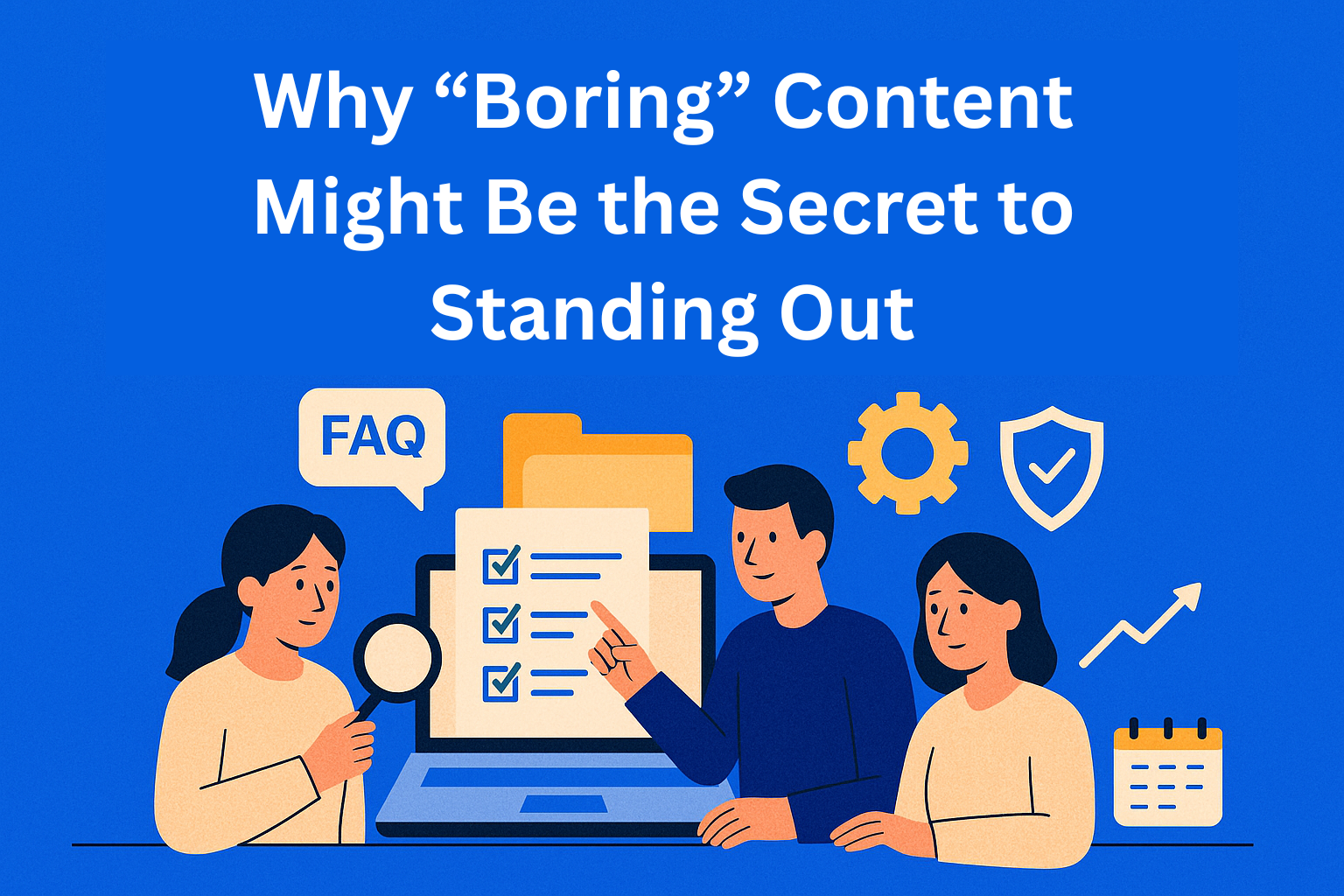 Why “Boring” Content Might Be the Secret to Standing Out