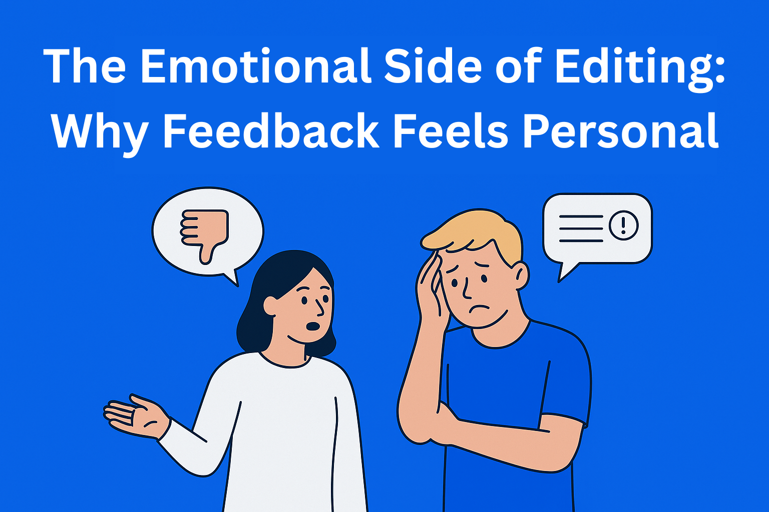The Emotional Side of Editing: Why Feedback Feels Personal (and How to Fix It)