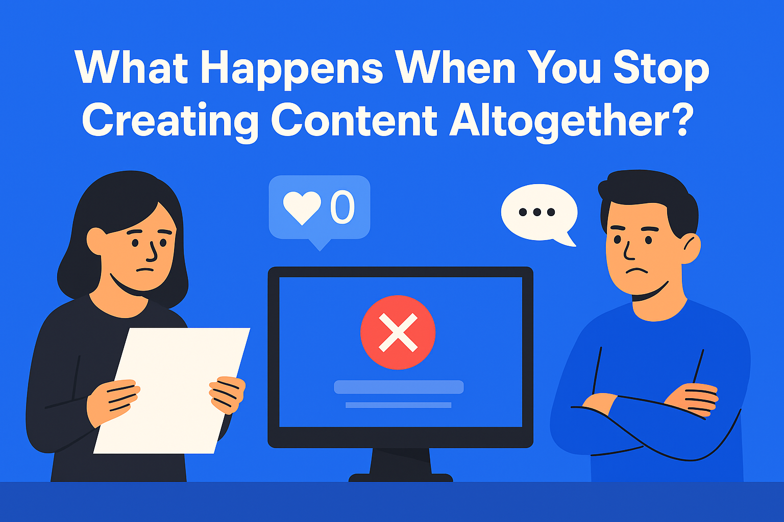 What Happens When You Stop Creating Content Altogether?