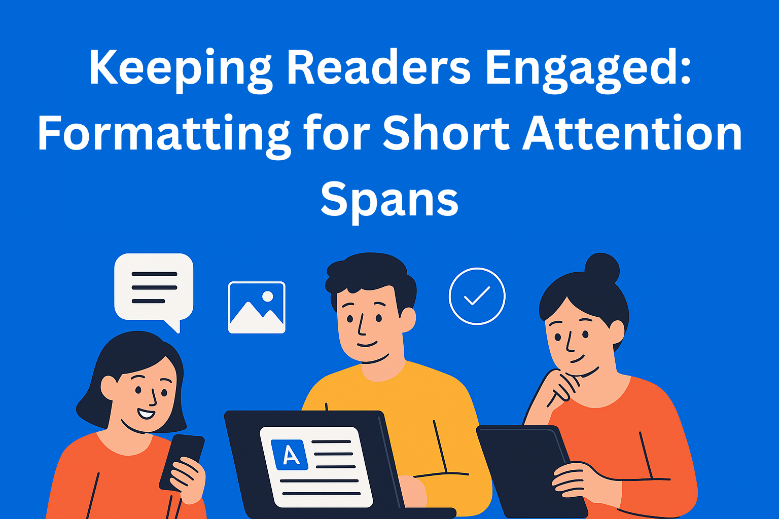 Keeping Readers Engaged: Formatting for Short Attention Spans