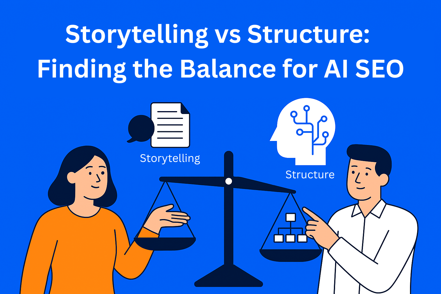 Storytelling vs Structure: Finding the Sweet Spot for AI SEO