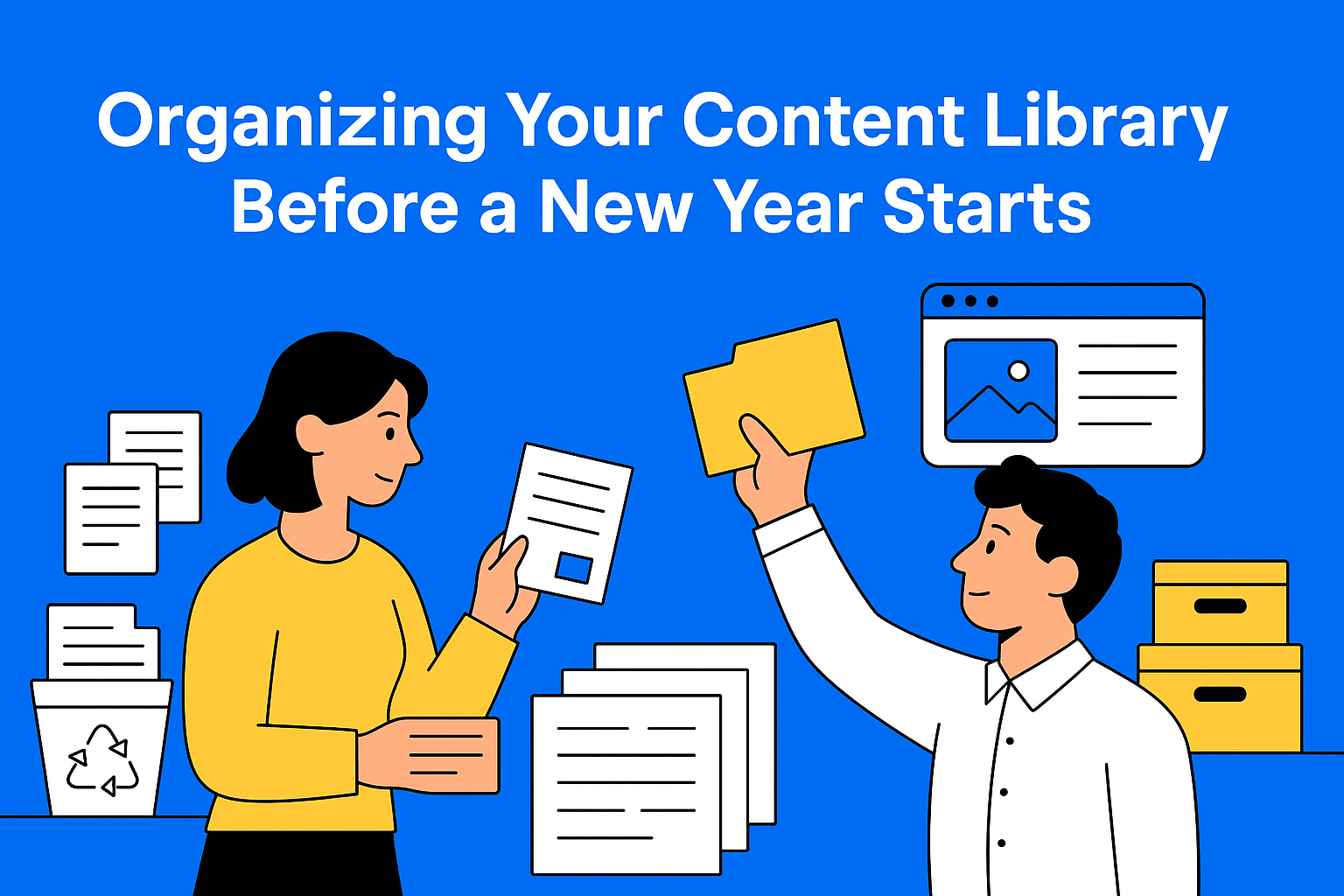 The Annual Cleanup: Organizing Your Content Library Before a New Year Starts