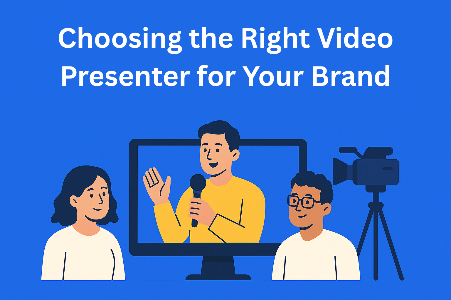 Who Should Speak for Your Brand? Tips for Choosing the Right Video Presenter