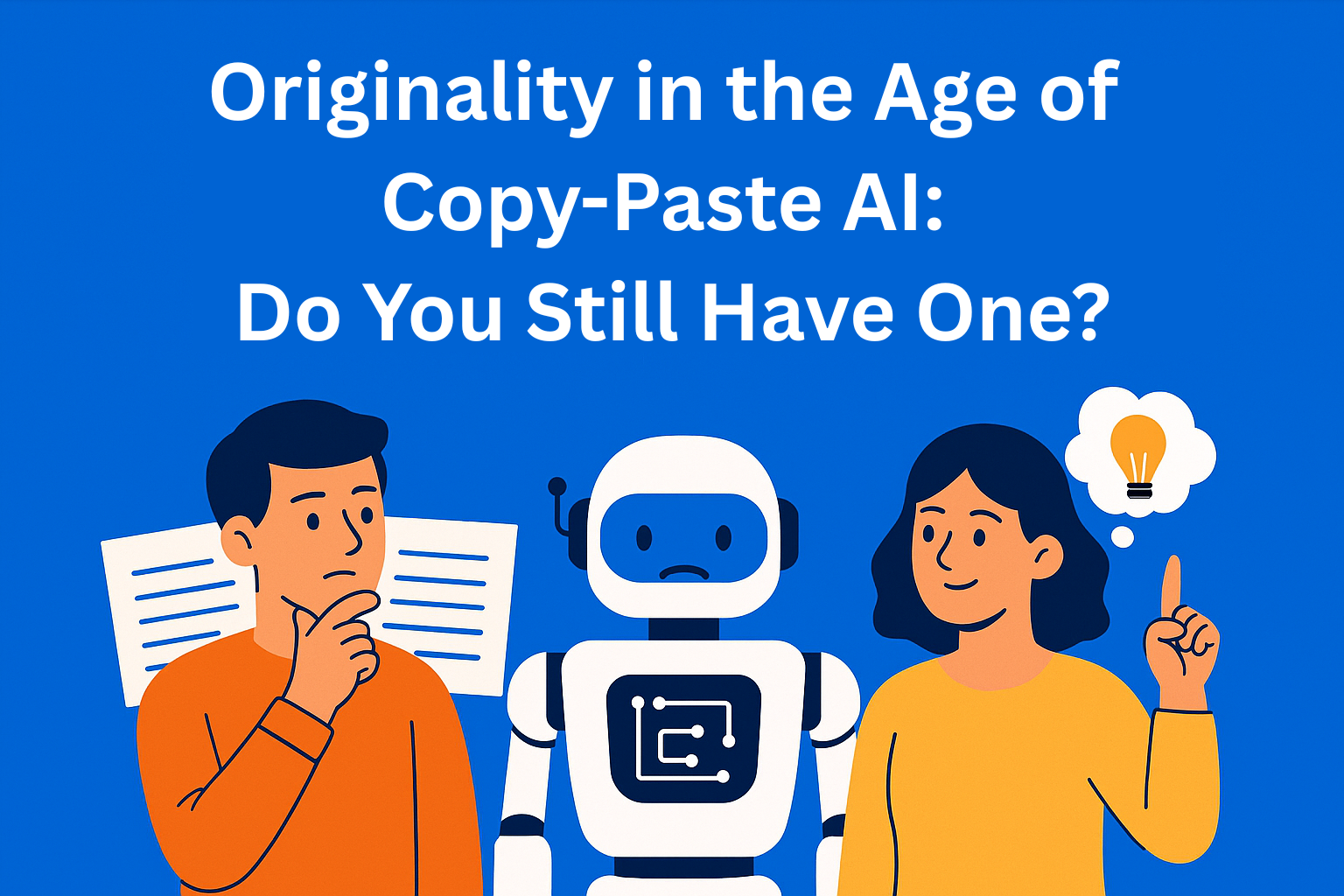 Originality in the Age of Copy-Paste AI: Do You Still Have One?
