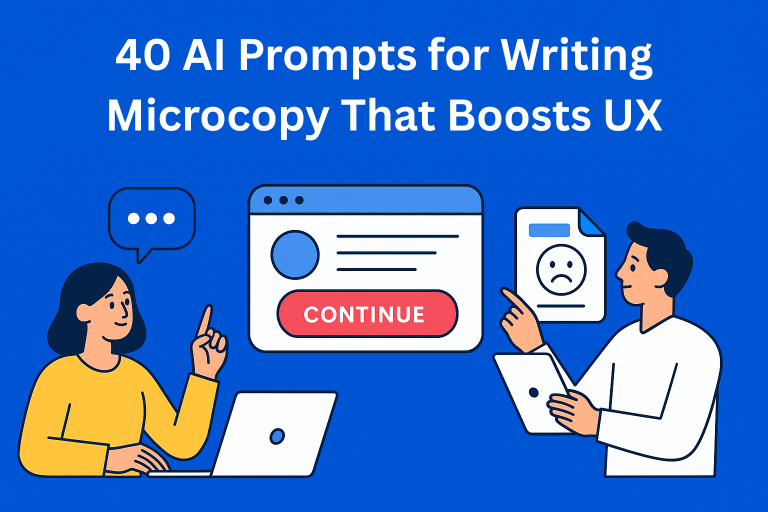 40 AI Prompts for Writing Microcopy That Boosts UX