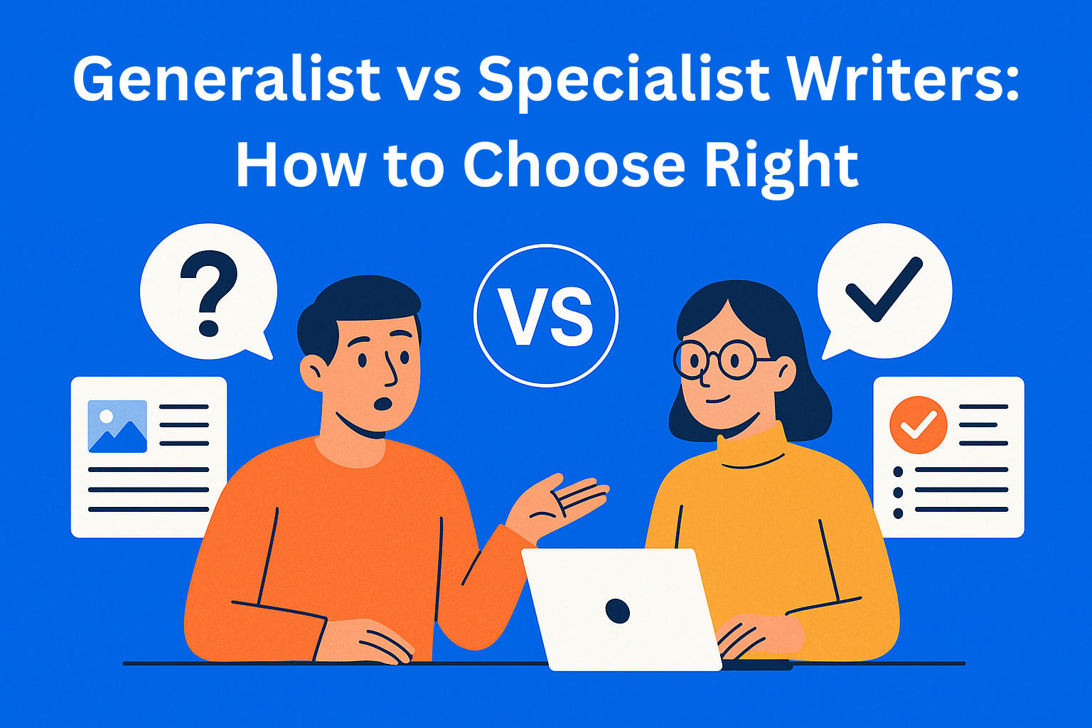 Should You Hire a Generalist Writer or a Niche Specialist?