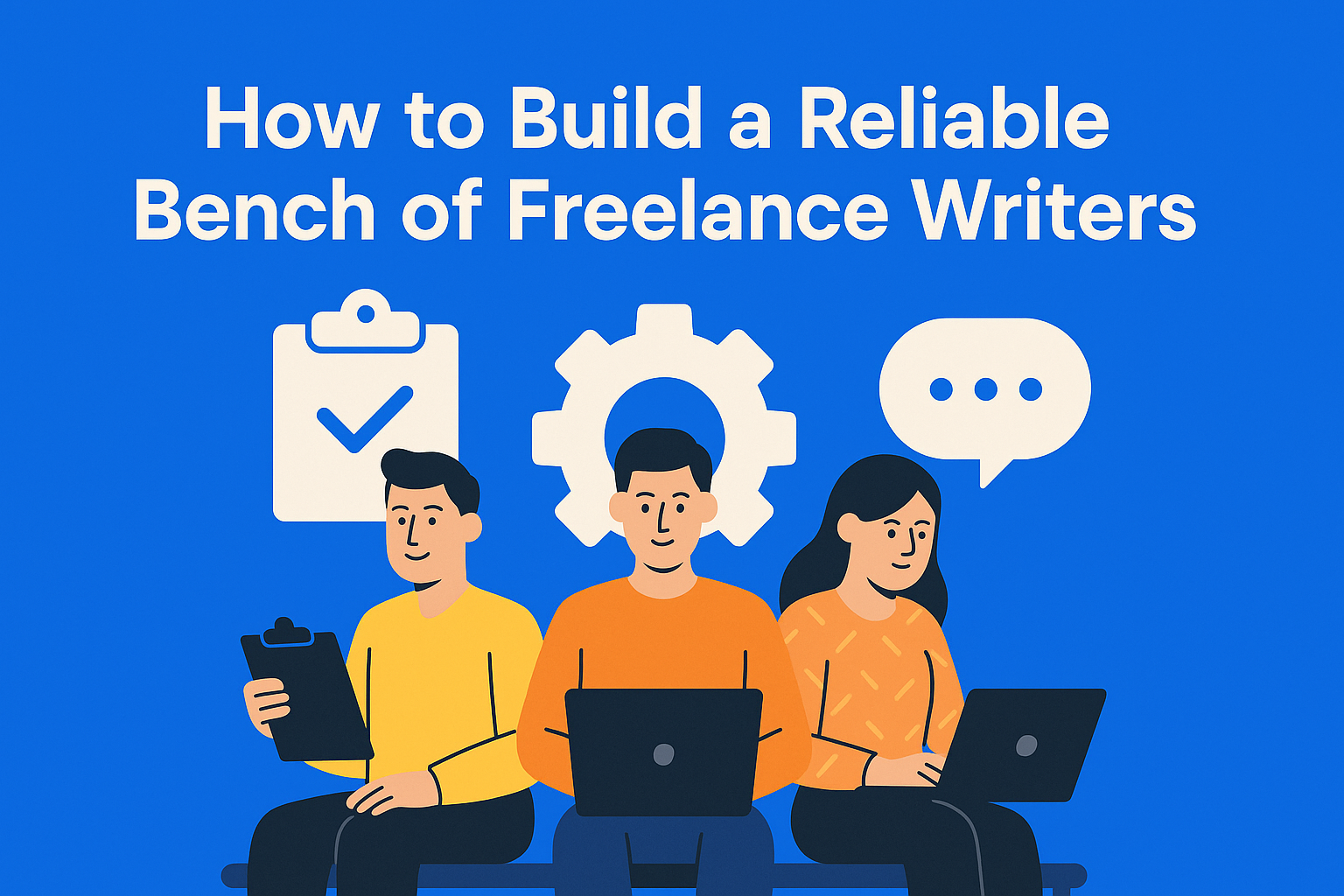 How to Build a Reliable Bench of Freelance Writers