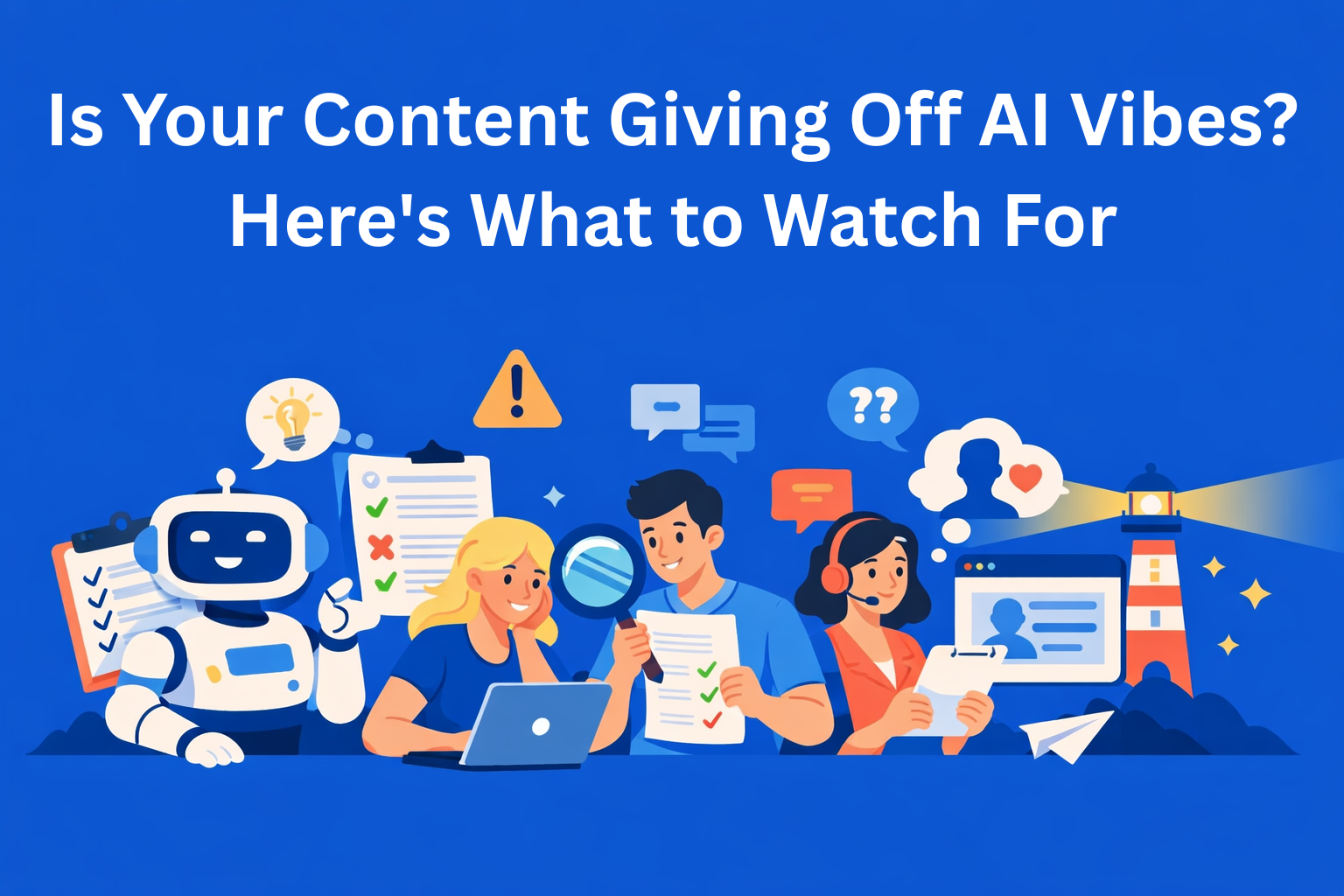 Is Your Content Giving Off AI Vibes? Here's What to Watch For