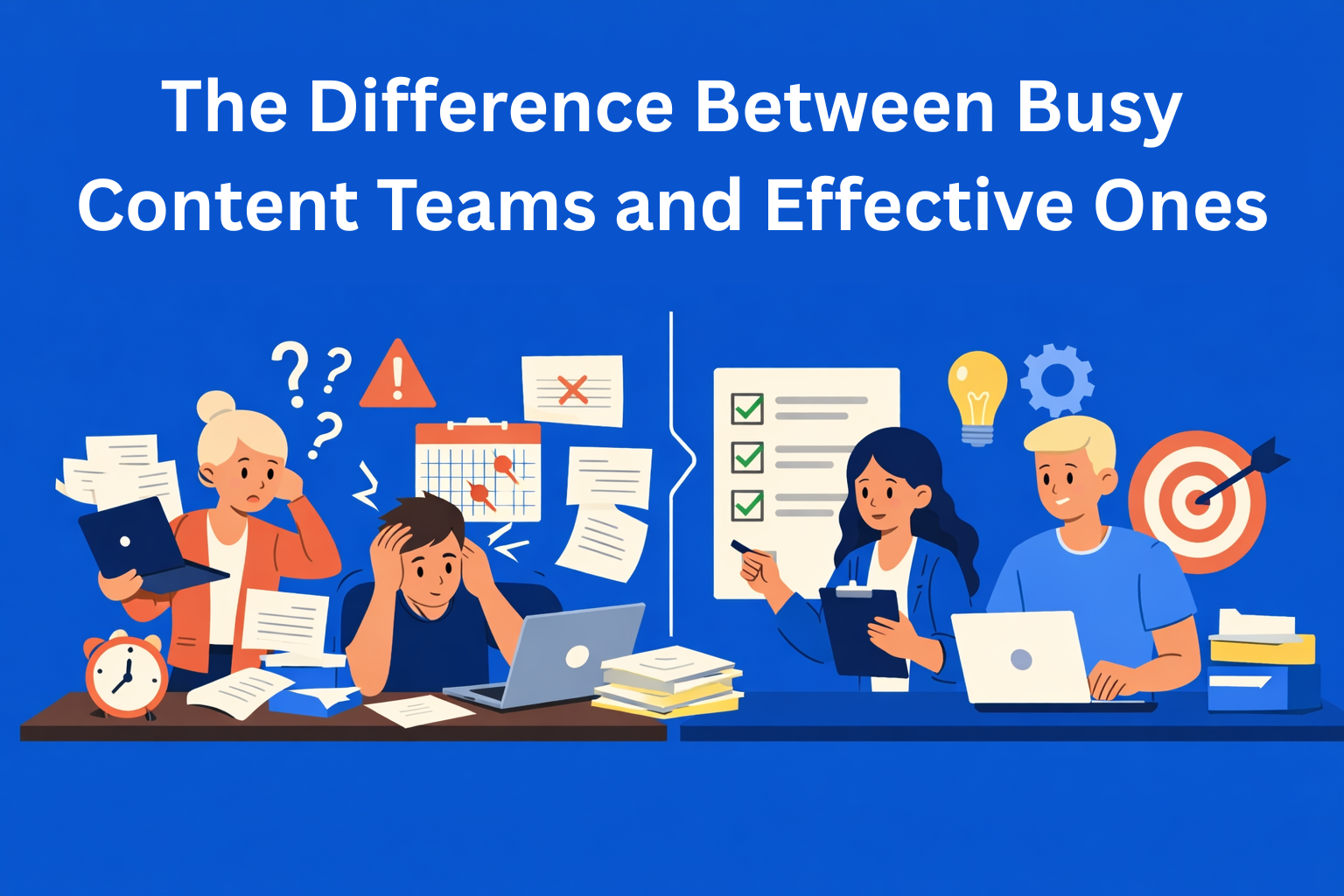 The Difference Between Busy Content Teams and Effective Ones