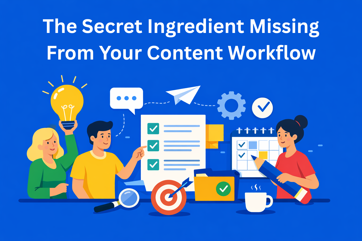 The Secret Ingredient Missing From Your Content Workflow
