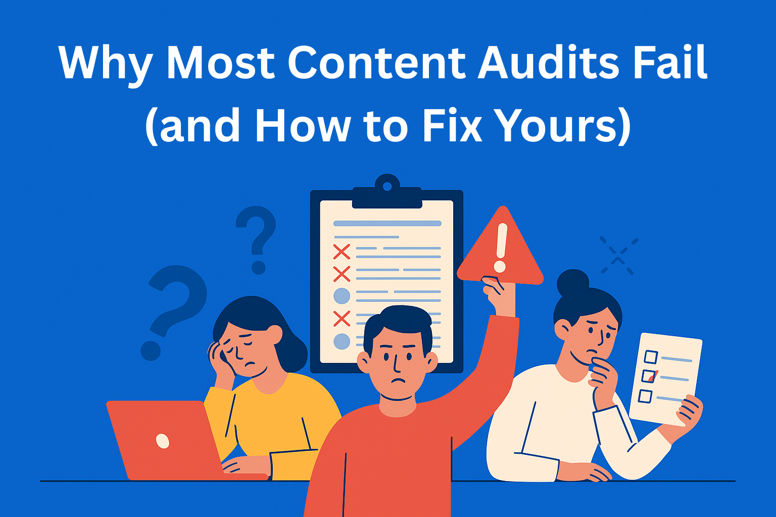 Why Most Content Audits Fail (and How to Fix Yours)