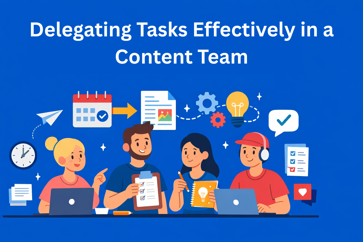 Delegating Tasks Effectively in a Content Team