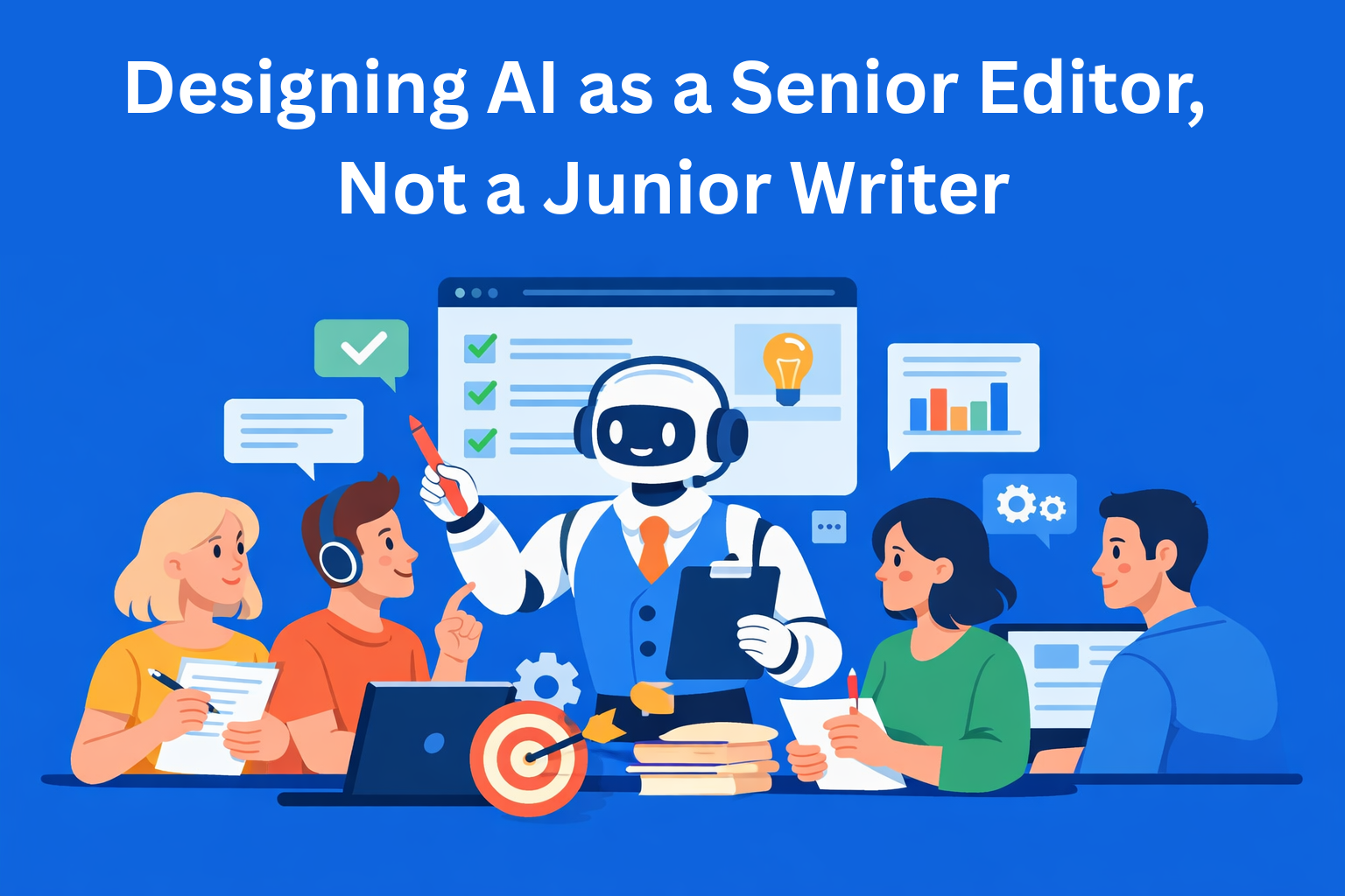 Designing AI as a Senior Editor, Not a Junior Writer