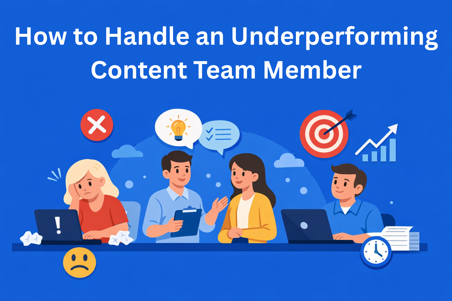 How to Handle an Underperforming Content Team Member
