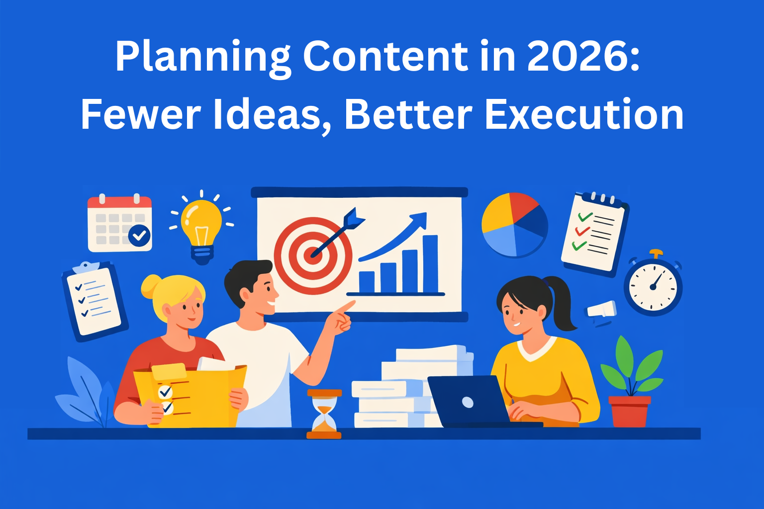Planning Content in 2026: Fewer Ideas, Better Execution