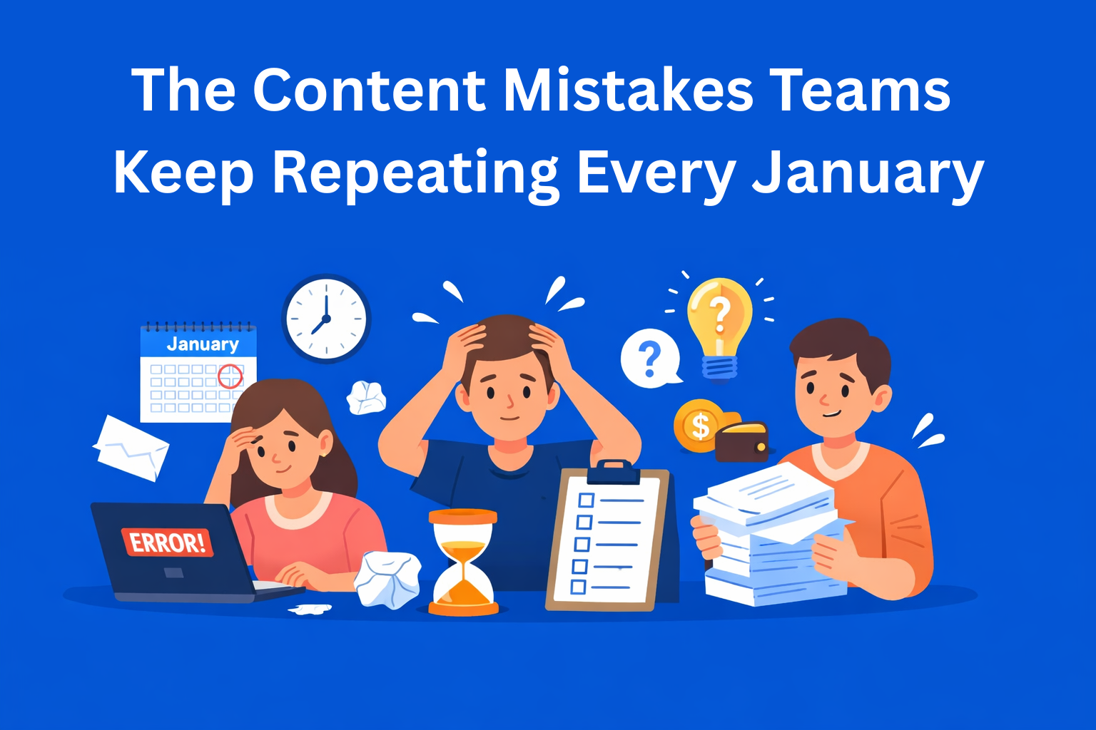 The Content Mistakes Teams Keep Repeating Every January