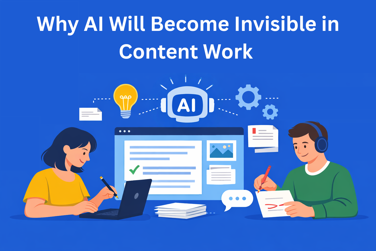 Why AI Will Become Invisible in Content Work (And That’s a Good Thing)