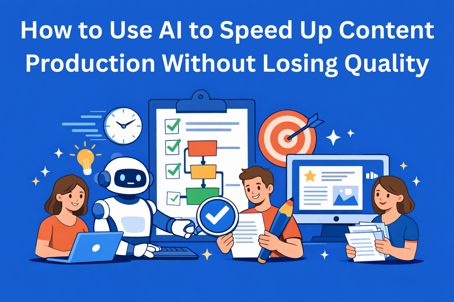 How to Use AI to Speed Up Content Production Without Losing Quality