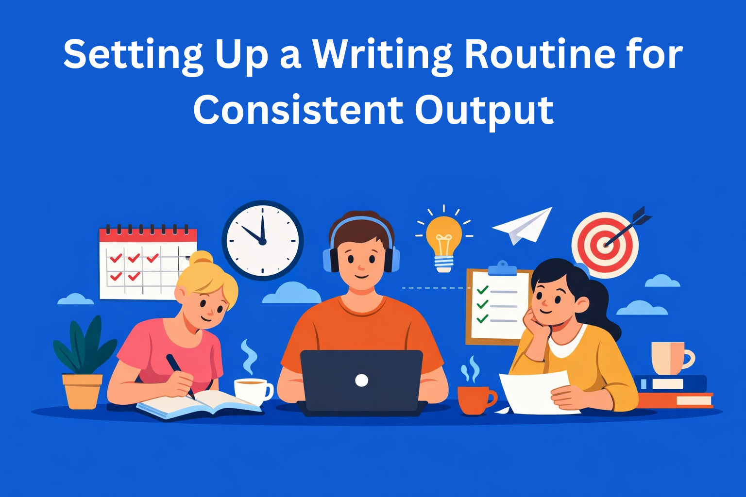 Setting Up a Writing Routine for Consistent Output