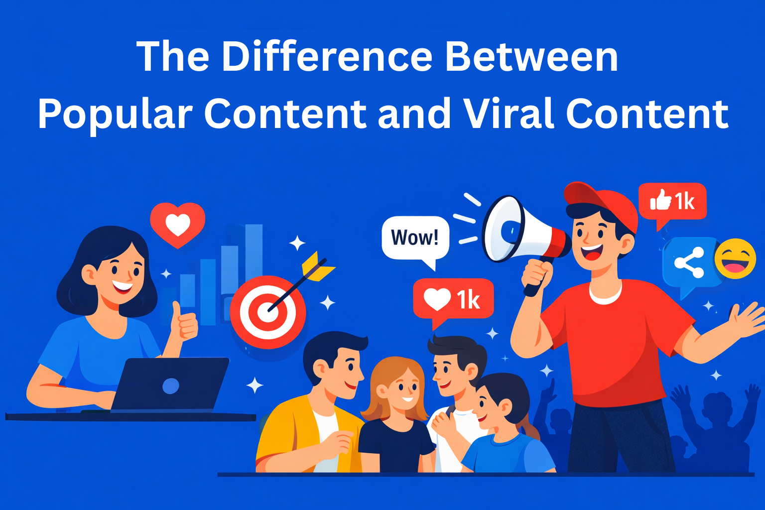 The Difference Between Popular Content and Viral Content