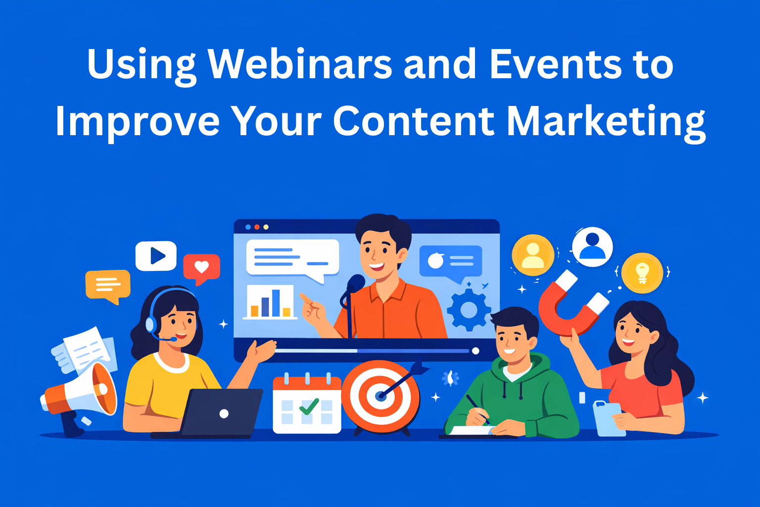 Using Webinars and Events to Improve Your Content Marketing
