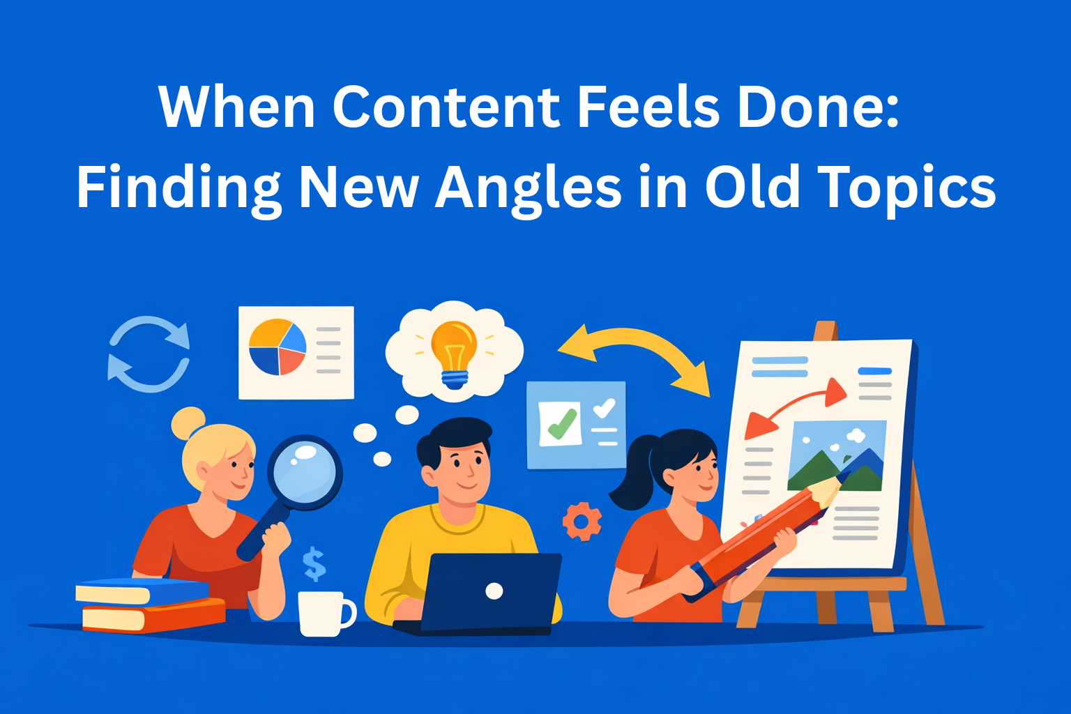 When Your Content Feels “Done”: How to Find New Angles in Old Topics