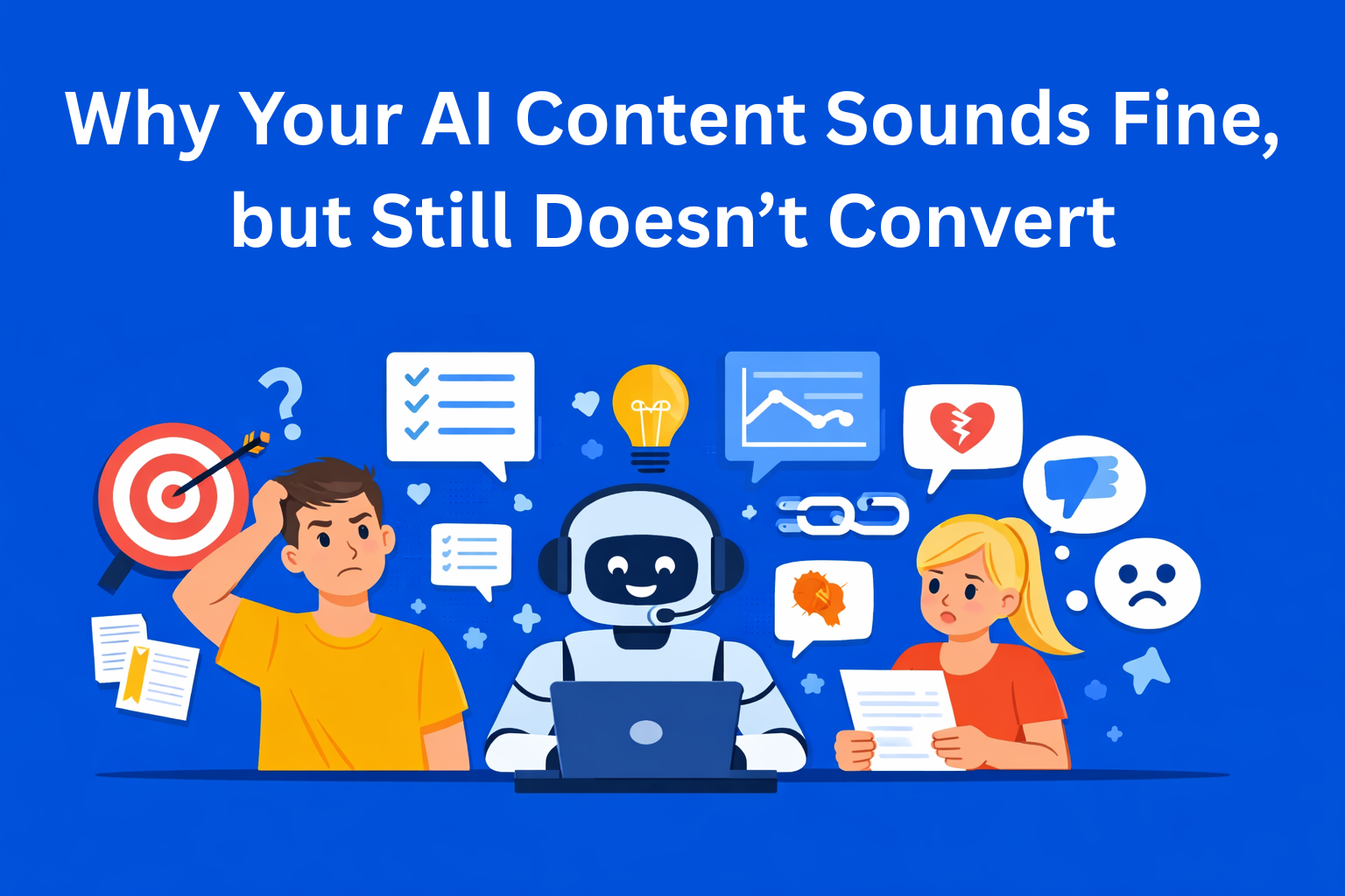 Why Your AI Content Sounds Fine, but Still Doesn’t Convert